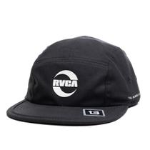 Boné RVCA Aba Curva Symbol 5 Panels WT25 Preto Boné RVCA Aba Curva Symbol 5 Panels WT25 Preto
