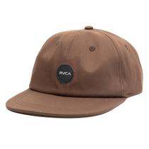 Boné RVCA Aba Reta Circle Snapback SM26 Marrom