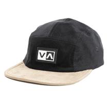 Boné RVCA Aba Reta VA Box Balance 5 Panels SM26 Preto