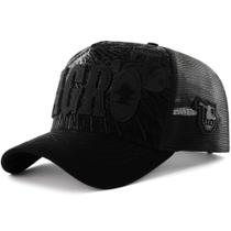 Boné Sacudido's - Agro - Suede Preto