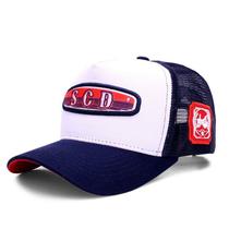 Boné Sacudido's - SCD Trator - Branco-Marinho