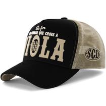 Boné Sacudido's - Se for Chorar que Chore - Preto