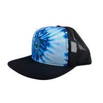Boné Santa Cruz Screaming Hand Front Trucker Tie Dye Boné Santa Cruz Screaming Hand Front Trucker Tie Dye