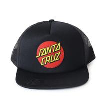 Boné santa cruz trucker classic dot aba curva