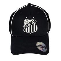 Boné Santos F. C. Path Preto Americano - Unissex Licenciado