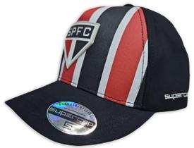 Boné São Paulo Fc Licenciado Silk Patch Front Supercap 40530