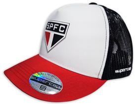 Boné São Paulo FC Licenciado Trucker Bordado Supercap 40524