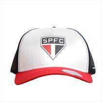 Boné São Paulo FC Trucker Supercap Oficial Branco