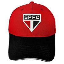 Bone Sao Paulo Licenciado Conforto Ajustavel Aba Curva Bone Sao Paulo Licenciado Conforto Ajustavel Aba Curva