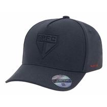 Boné São Paulo SuperCap Aba Curva All Black - Masculino Boné São Paulo SuperCap Aba Curva All Black - Masculino