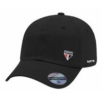 Boné São Paulo SuperCap Aba Curva Preto Basic - Masculino Boné São Paulo SuperCap Aba Curva Preto Basic - Masculino
