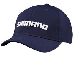 Boné Shimano Corporate Platinum - Azul Logo Branco