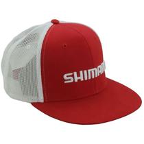 Boné Shimano Trucker (Vermelho e Branco) Boné Shimano Trucker (Vermelho e Branco)