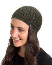 Boné Skull Cap Candid Signature Apparel Zigzag Knit Green Cotton Boné Skull Cap Candid Signature Apparel Zigzag Knit Green Cotton
