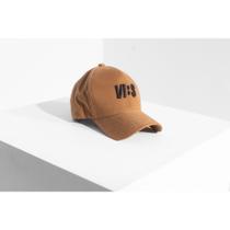 Boné Snapback Aba Curva Vibs Caramelo