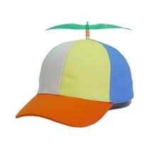 Boné Snapback Com Hélice De Helicóptero E Libélula Arco-Íris, Boné Divertido De Aventura Para Pais,