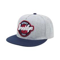 Boné Snapback De Algodão Da Moda Masculina Brooklyn Carta Bordado Hip Hop Chapéu De Beisebol