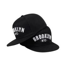 Boné Snapback De Algodão Para Homens Com Bordado Da Letra BROOKLYN, Ajustável, Para Esportes Ao Ar