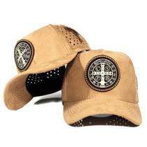 Boné Snapback Fitão Camurça Use Young Furadinho Medalha Sao Bento Envio Imediato