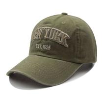 Boné Snapback New York Vintage Algodão Lavado Bordado Retrô Luke Sports Cor:Caqui Boné Snapback New York Vintage Algodão Lavado Bordado Retrô Luke Sports Cor:Caqui