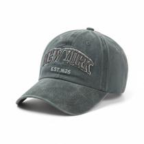 Boné Snapback New York Vintage Algodão Lavado Bordado Retrô Luke Sports Cor:Verde Boné Snapback New York Vintage Algodão Lavado Bordado Retrô Luke Sports Cor:Verde