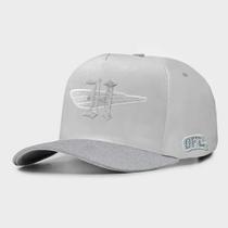 Boné Snapback OFL Gliter Branco Iniciais H