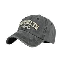 Boné Snapback Unissex De Algodão Para O Verão Com Alfabeto Brooklyn, Estilo Hip-Hop, Casual, Gorra