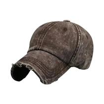 Boné Snapback Unissex De Denim Japonês Lavado, Cor Sólida, Estilo Hip Hop, Chapéu De Sol Para Boné Snapback Unissex De Denim Japonês Lavado, Cor Sólida, Estilo Hip Hop, Chapéu De Sol Para