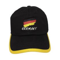 Boné SPR Dad Hat Alemanha Unissex - Preto e Amarelo
