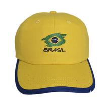 Boné SPR Dad Hat Brasil Unissex - Amarelo e Azul