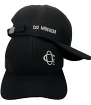 Boné Strapback Aba Curva Preto - CO2