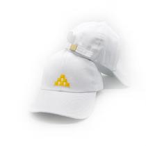 Boné Strapback Baseball Branco Barra De Ouro Original Côrte