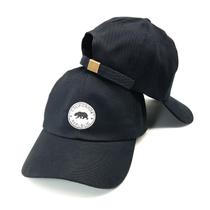 Boné Strapback Baseball Preto Urso California Original Côrte