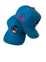 Bone SunHot Aba Curva "Big Mouth" Azul Turquesa Bone SunHot Aba Curva "Big Mouth" Azul Turquesa