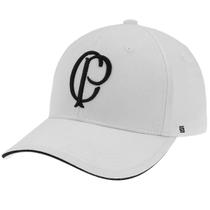 Boné Super Cap Corinthians Bordado Unissex Branco Boné Super Cap Corinthians Bordado Unissex Branco