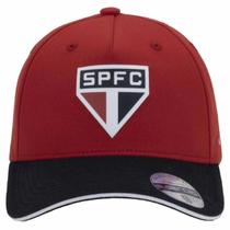 Boné Super Cap São Paulo Bordado Unissex Vermelho Boné Super Cap São Paulo Bordado Unissex Vermelho