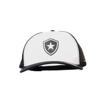 Boné Supercap Botafogo Trucker Silk Frontal Escudo Microsatim