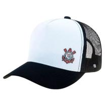 Boné SuperCap Corinthians Silk Frontal Trucker