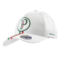 Boné Supercap Palmeiras Patch Silk e Bordado com Listras Micro Satim - Unissex