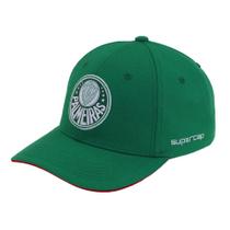 Boné supercap palmeiras silk frontal