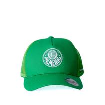 Boné Supercap Palmeiras Trucker Silk Frontal