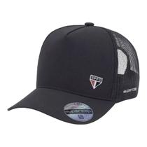 Boné Supercap São Paulo Trucker Bordado Frente e Lateral Microfibra U