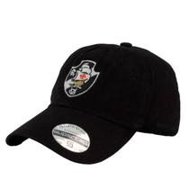Boné Supercap Vasco Da Gama Escudo Frontal Central Licenciado Preto