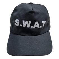 Boné SWAT Polícia EUA Basic para Fantasia Boné SWAT Polícia EUA Basic para Fantasia