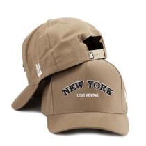 Boné Tamanho Grande Plus Size Use Young New York Bege Casual Masculino