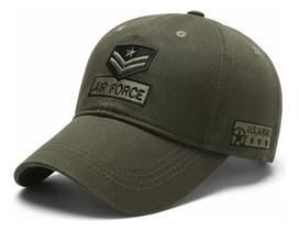 Boné Tático Air Force Exército Americano Algodão Premium Ajustável Luke Sports