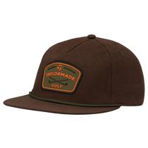 Boné TaylorMade Lifestyle 2025 com Cordão Marrom Snapback