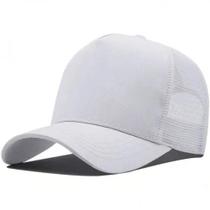 Boné Telinha Liso Branco Sem Estampa Boné Telinha Liso Branco Sem Estampa