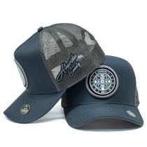 Boné Telinha Trucker Atrevidu's Country Medalha São Bento Boné Telinha Trucker Atrevidu's Country Medalha São Bento