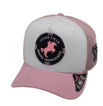 Boné Texas Field Original Trucker Americano de Tela Respirável Confortável Estilo Country Agro Rural CAVALGADA